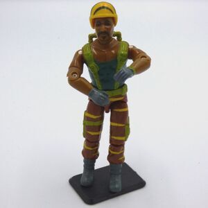 G.I. Joe Tiger Force Roadblock v3 1988 – 3.75" Action Figure and Accessories